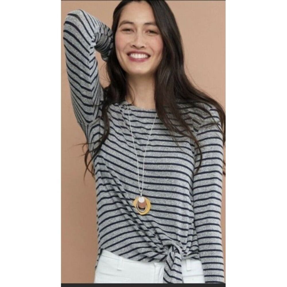 Stella & Dot Sz L 1X Tatum Top‎ Knotted